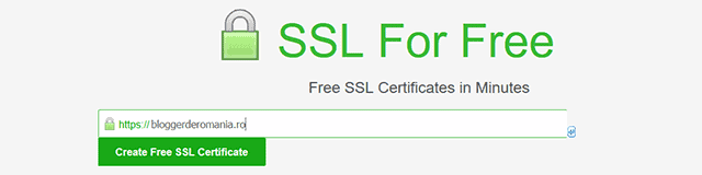 Certificat SSL gratuit