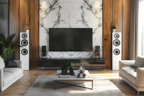 Sistem audio pentru o cameră mare: de ce numărul de wați nu spune tot